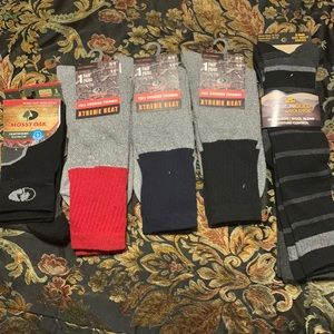 5 Pair of Men’s Boot Socks NWT